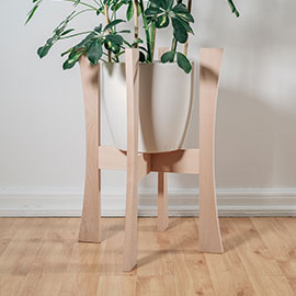 Wooden pot stands